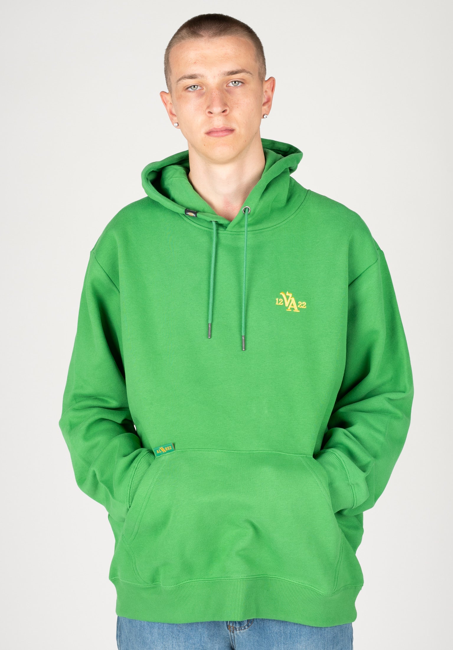 M Vincent Graphic Fleece Hoodie Dickies Hoodie in leafgreen for c TITUS