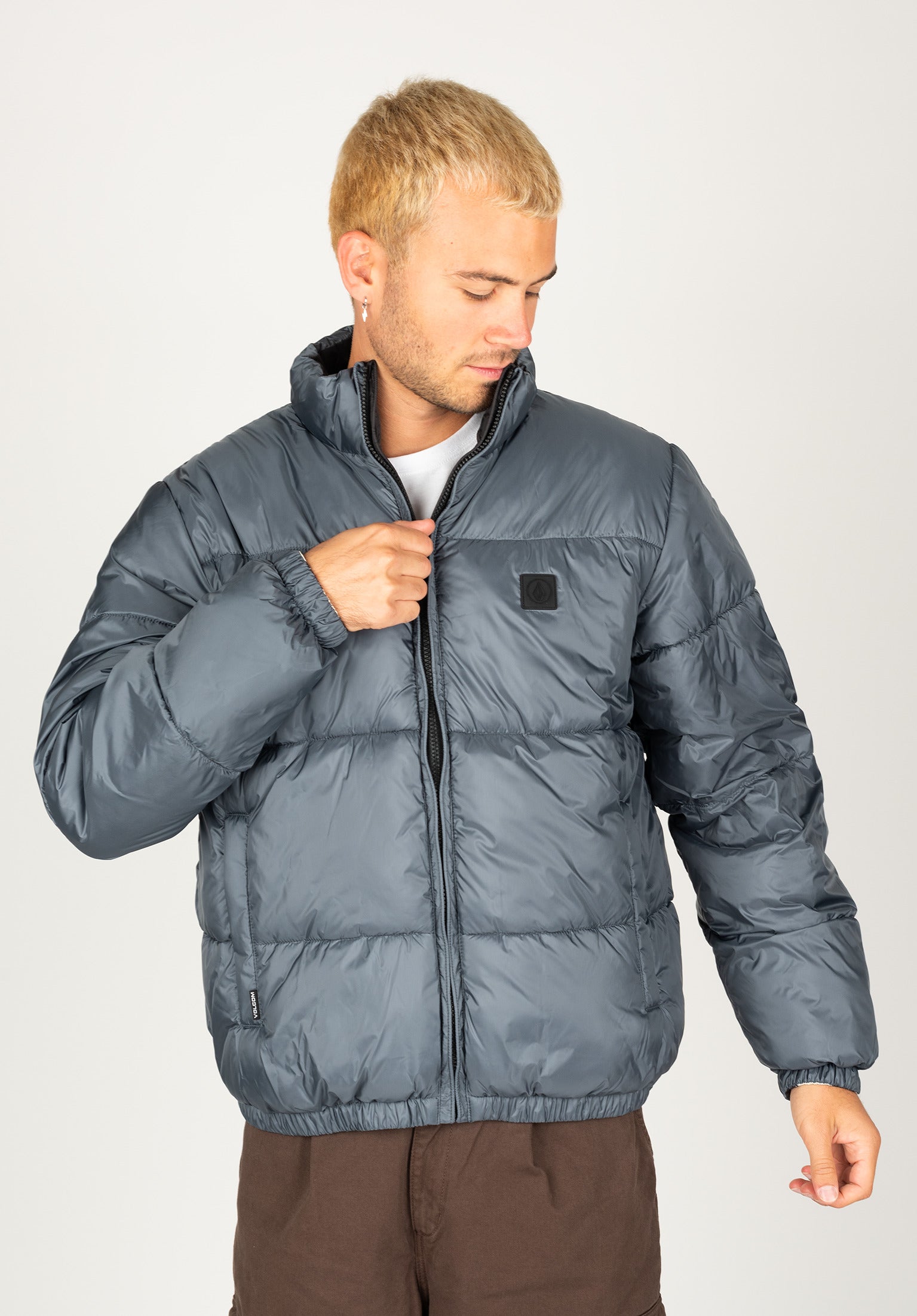 Walltz Jacket Volcom Veste d hiver en darkslate pour Homme TITUS