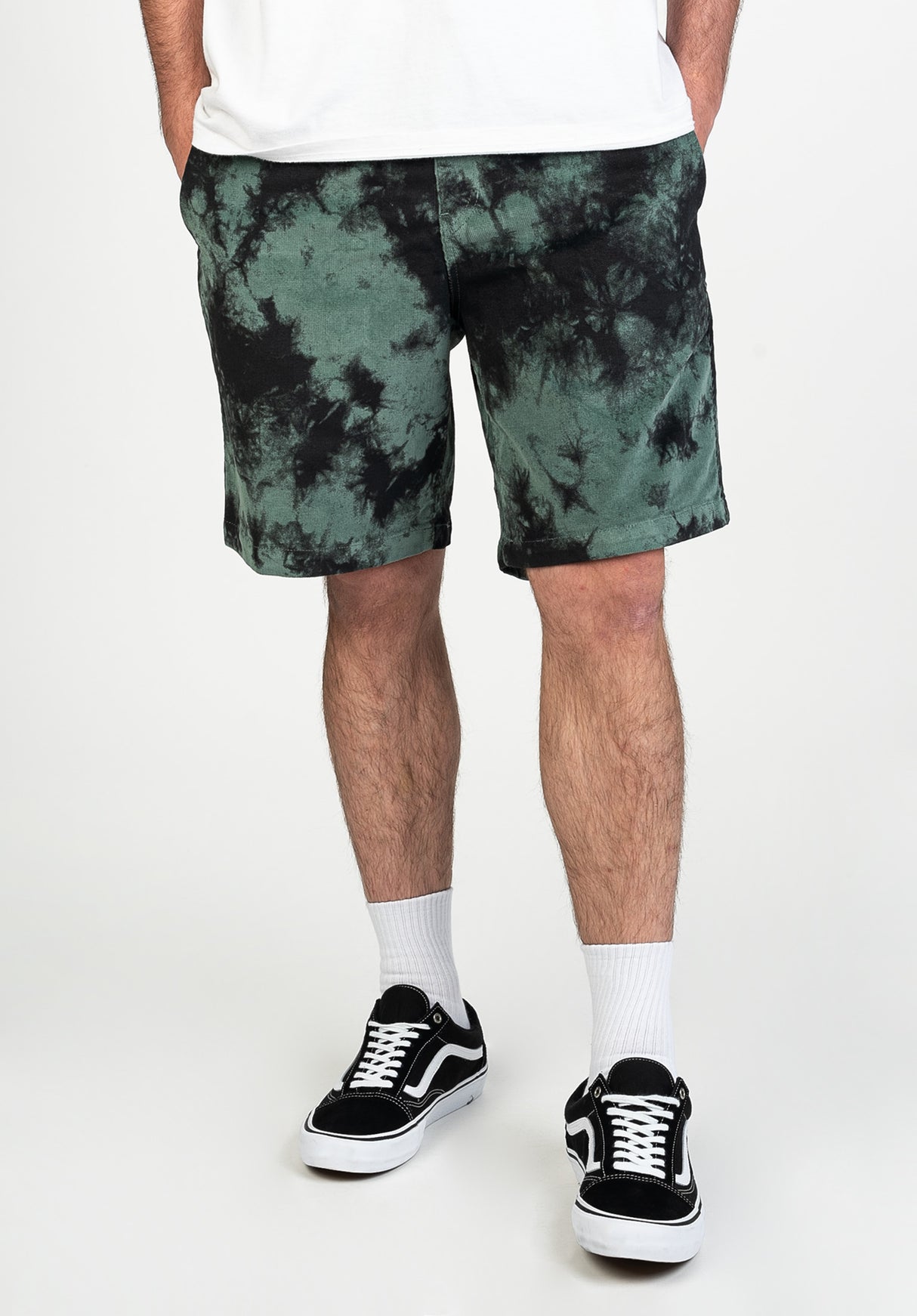 volcom green shorts