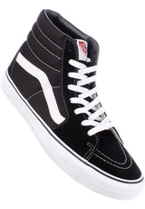 Sk8-Hi black-white Vorderansicht