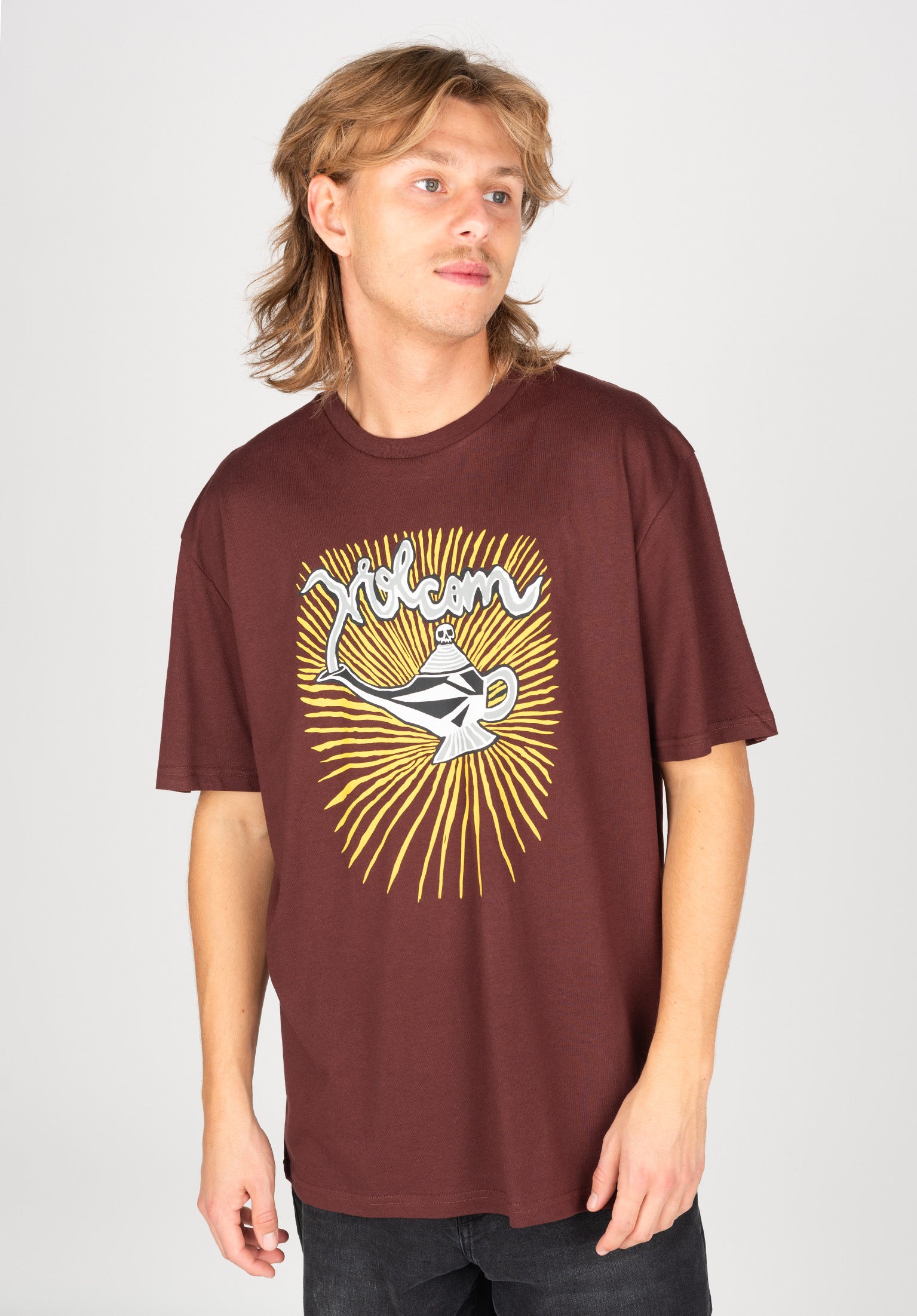 Gonymagic Volcom T-Shirt in bitterchocolate for Men – TITUS