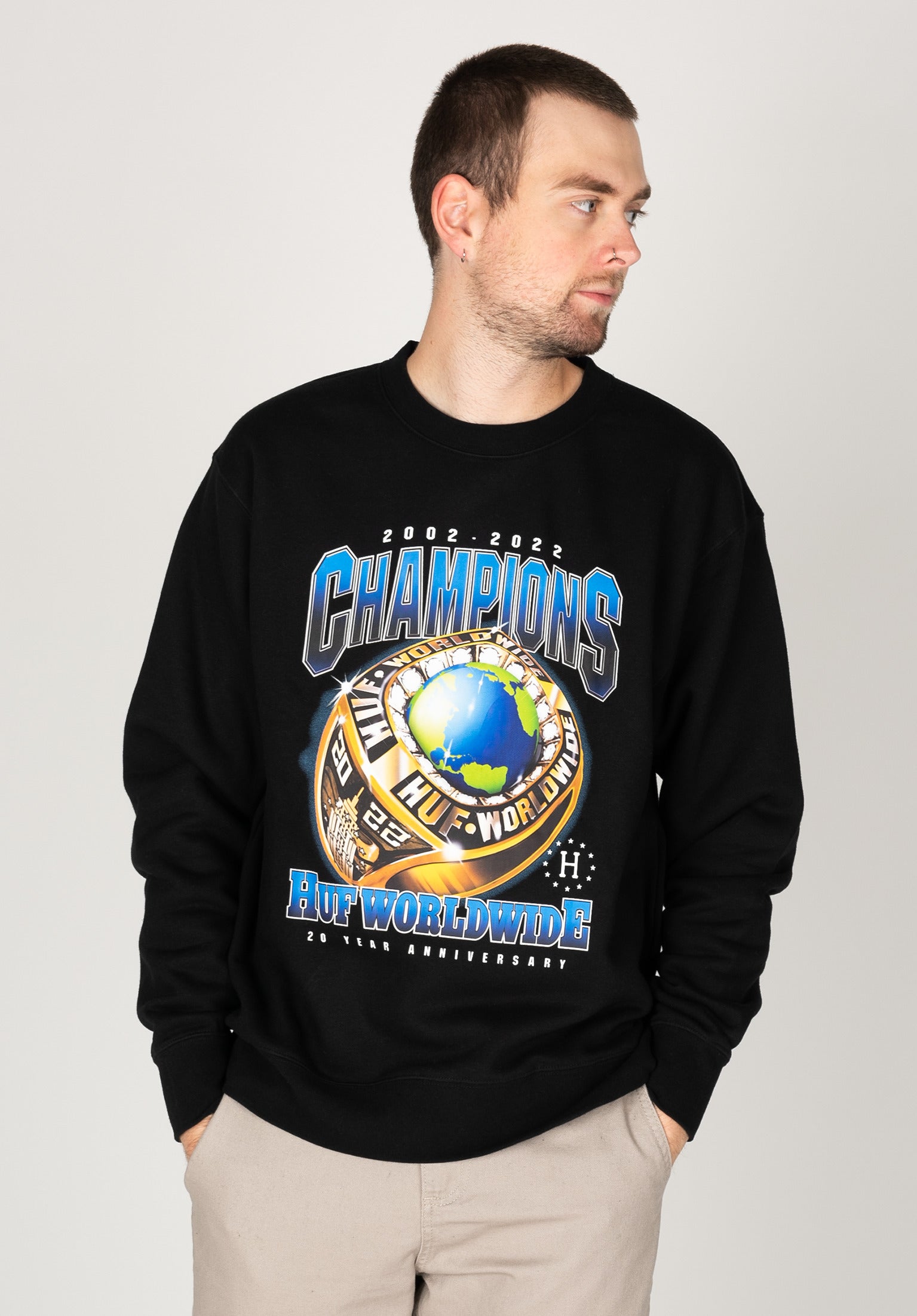 Sweatshirt hotsell champion black