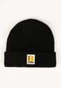 Builders Waffle Knit black Vorderansicht