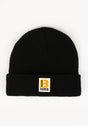 Builders Waffle Knit black Vorderansicht