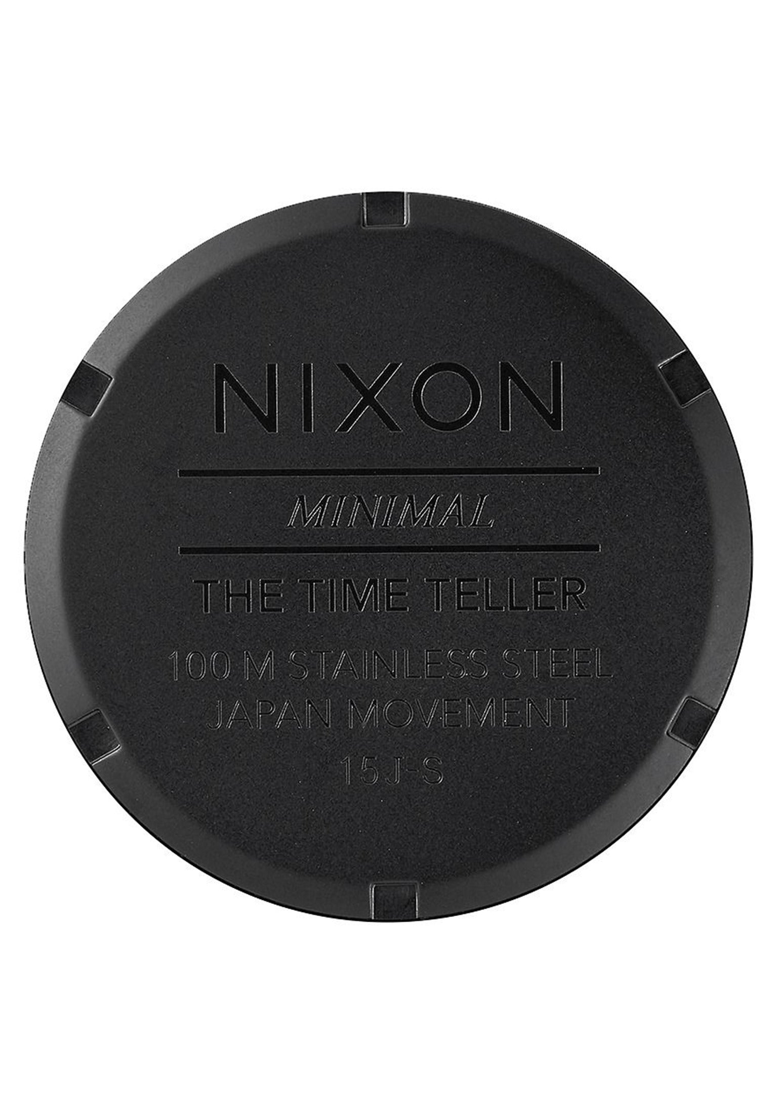 Nixon time teller matte black sale