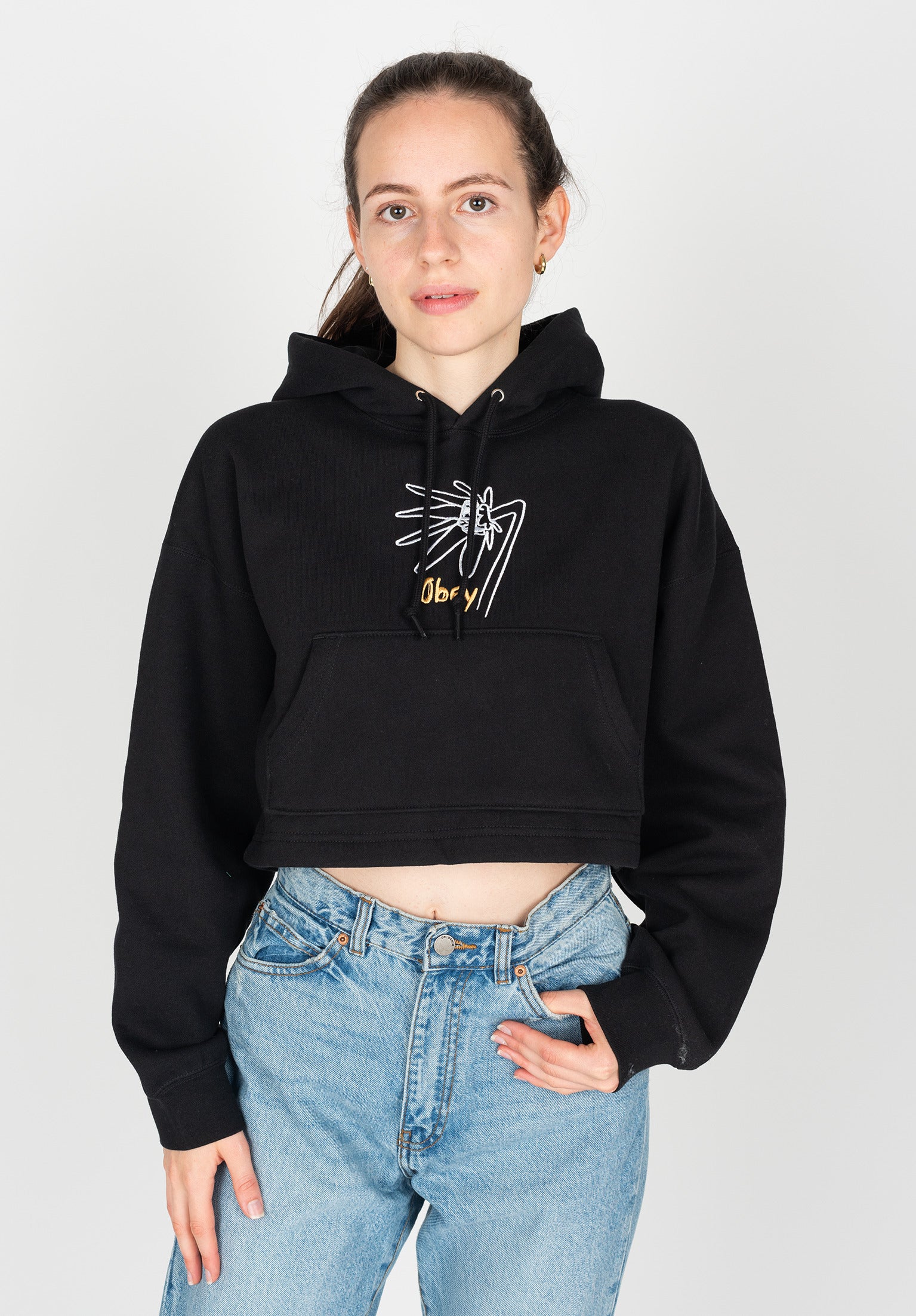 Obey hoodie dames best sale