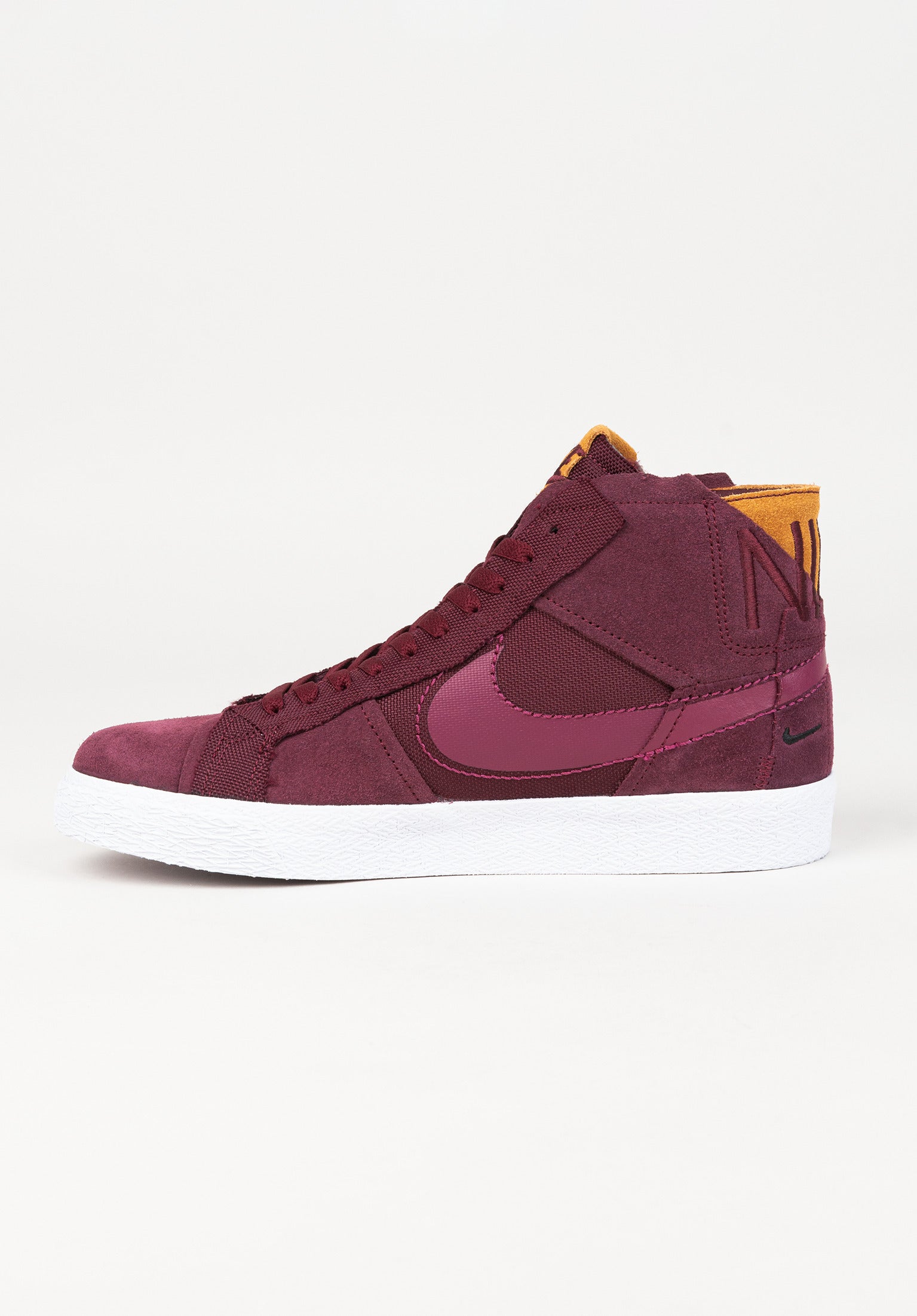 Nike fashion blazer burgundy mens