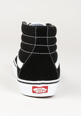 Sk8-Hi black-black-white Seitenansicht