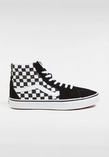 Sk8-Hi checkerboard-black-white Vorderansicht