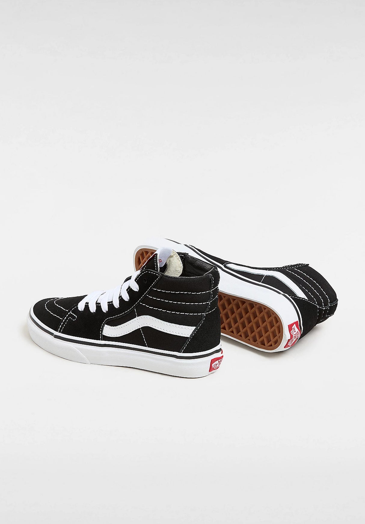 Sk8-Hi Kids black-truewhite Closeup1