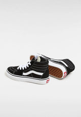 Sk8-Hi Kids black-truewhite Closeup1