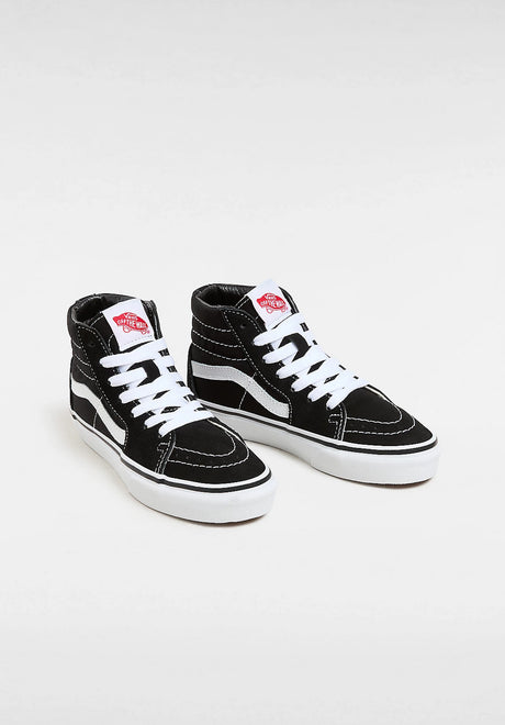 Sk8-Hi Kids black-truewhite Rueckenansicht