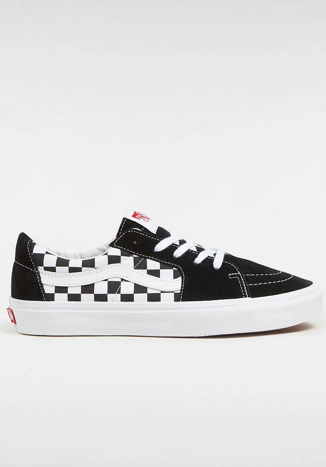 Sk8-Low canvas-suede-blackcheckerboard Vorderansicht