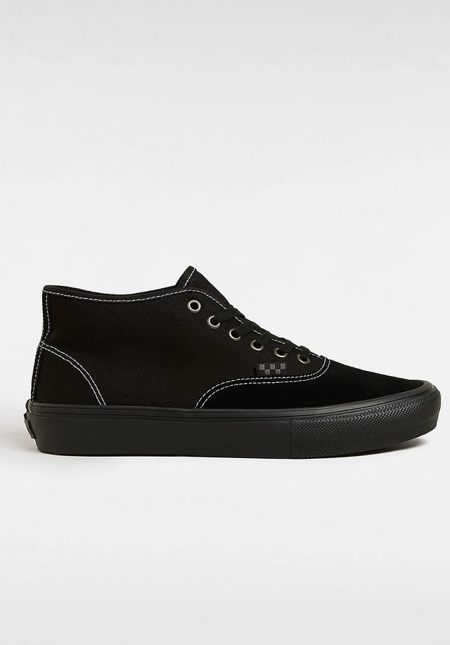 Skate Authentic Mid blackout Vorderansicht