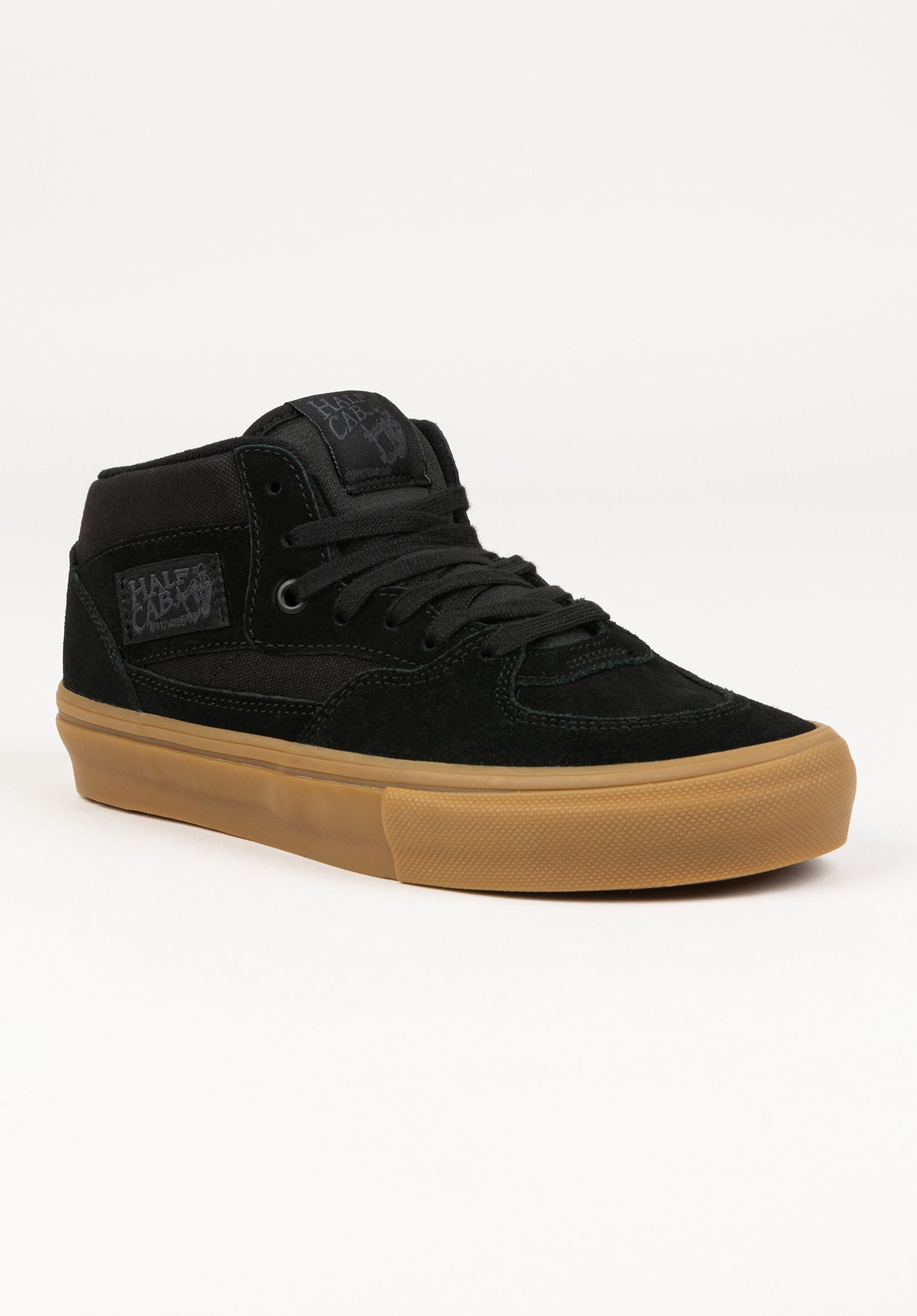 Skate Half Cab Vans Mens Shoes in black gum for c TITUS