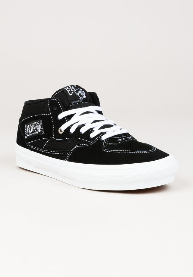 Skate Half Cab black-white Vorderansicht