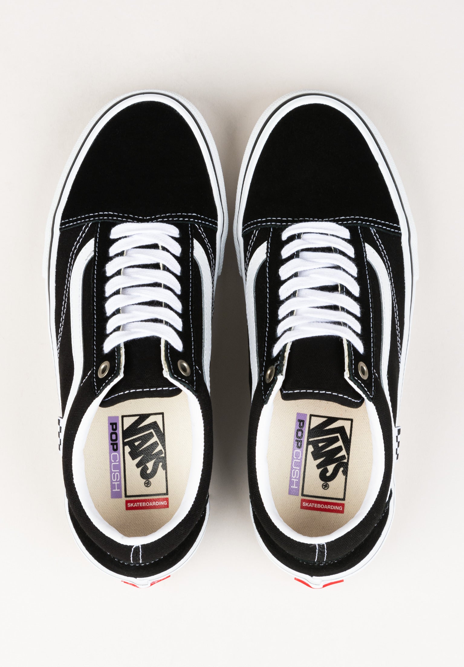 Black and white vans shoes mens online