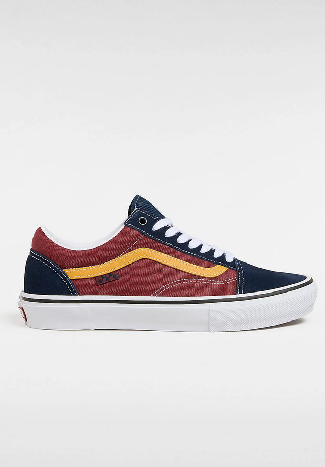 Skate Old Skool navy-burgundy Vorderansicht