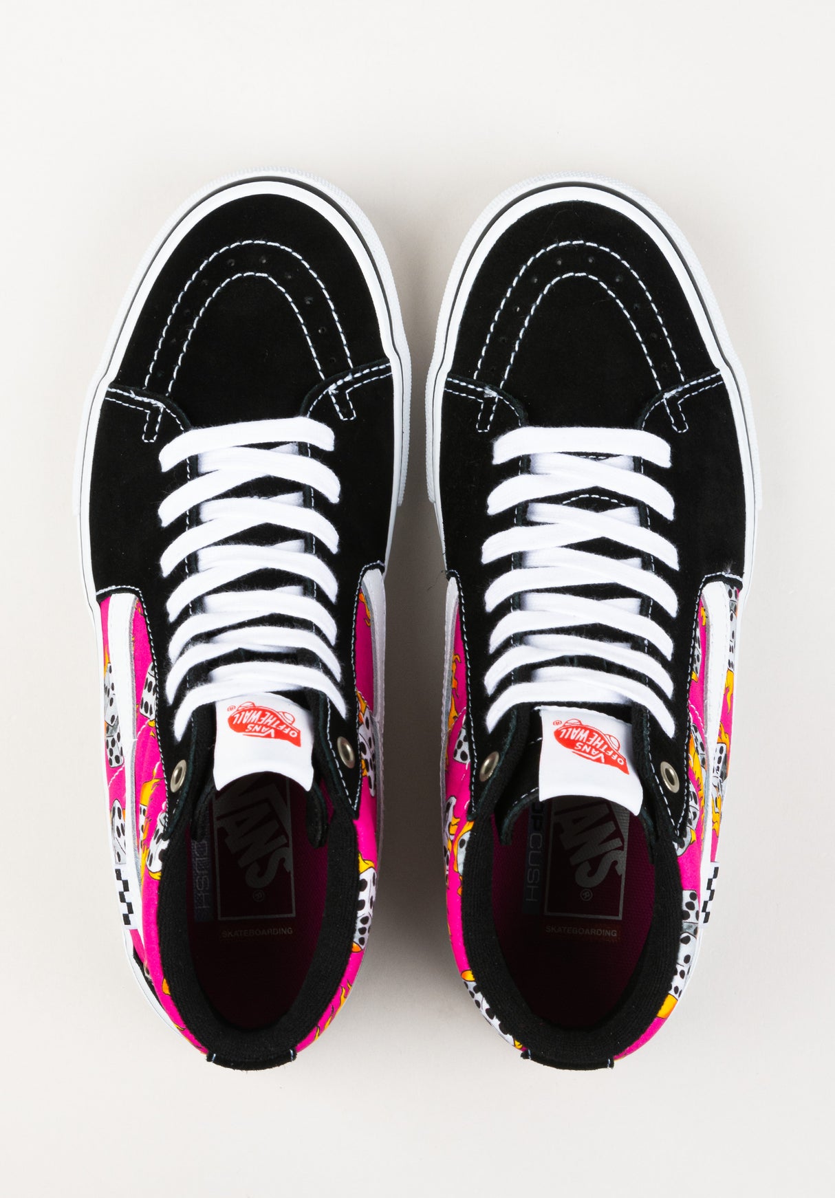 Skate SK8-Hi fuchsia-fedora Closeup2