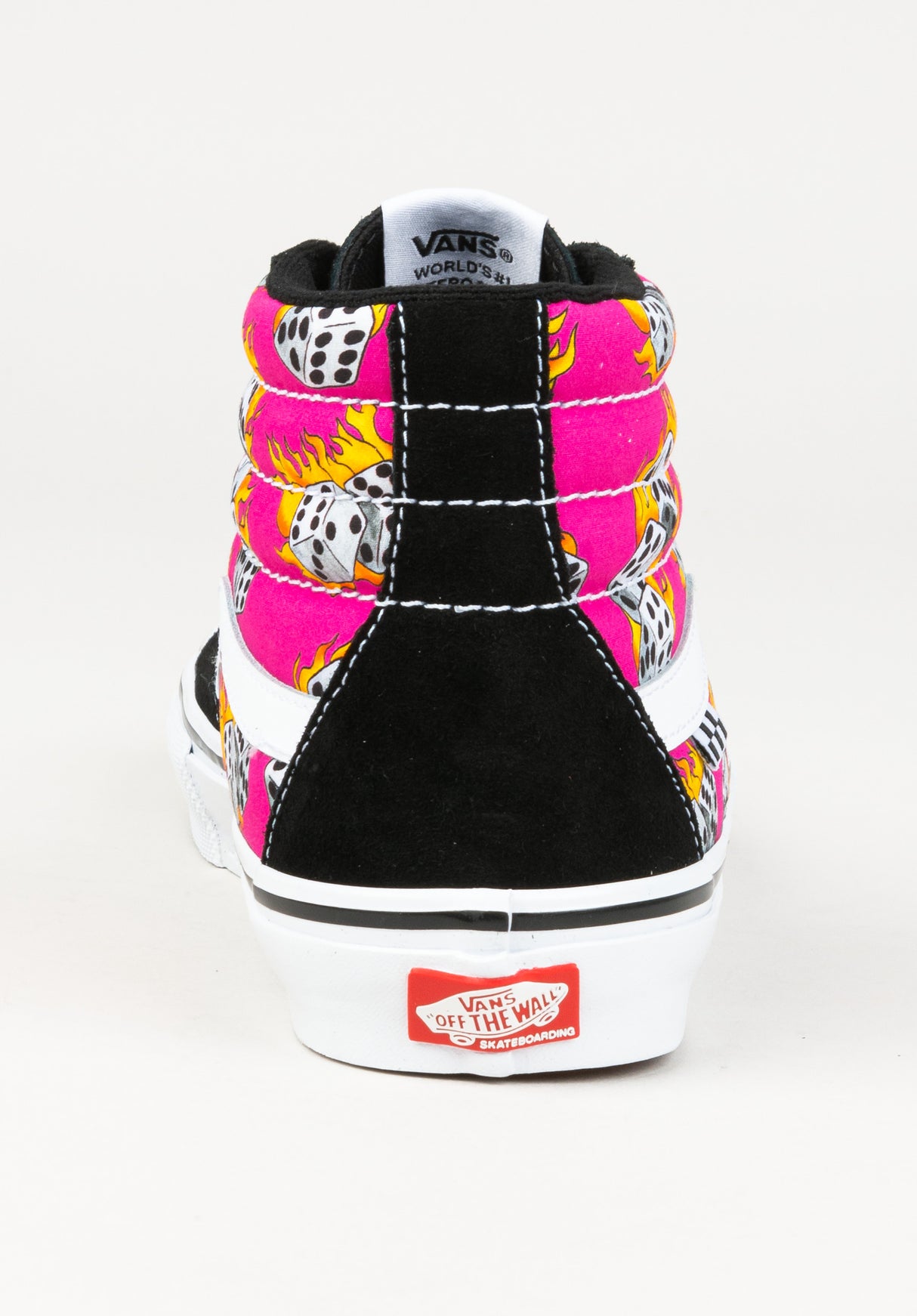 Skate SK8-Hi fuchsia-fedora Seitenansicht