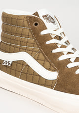 Skate SK8-Hi quiltedbrown Unteransicht