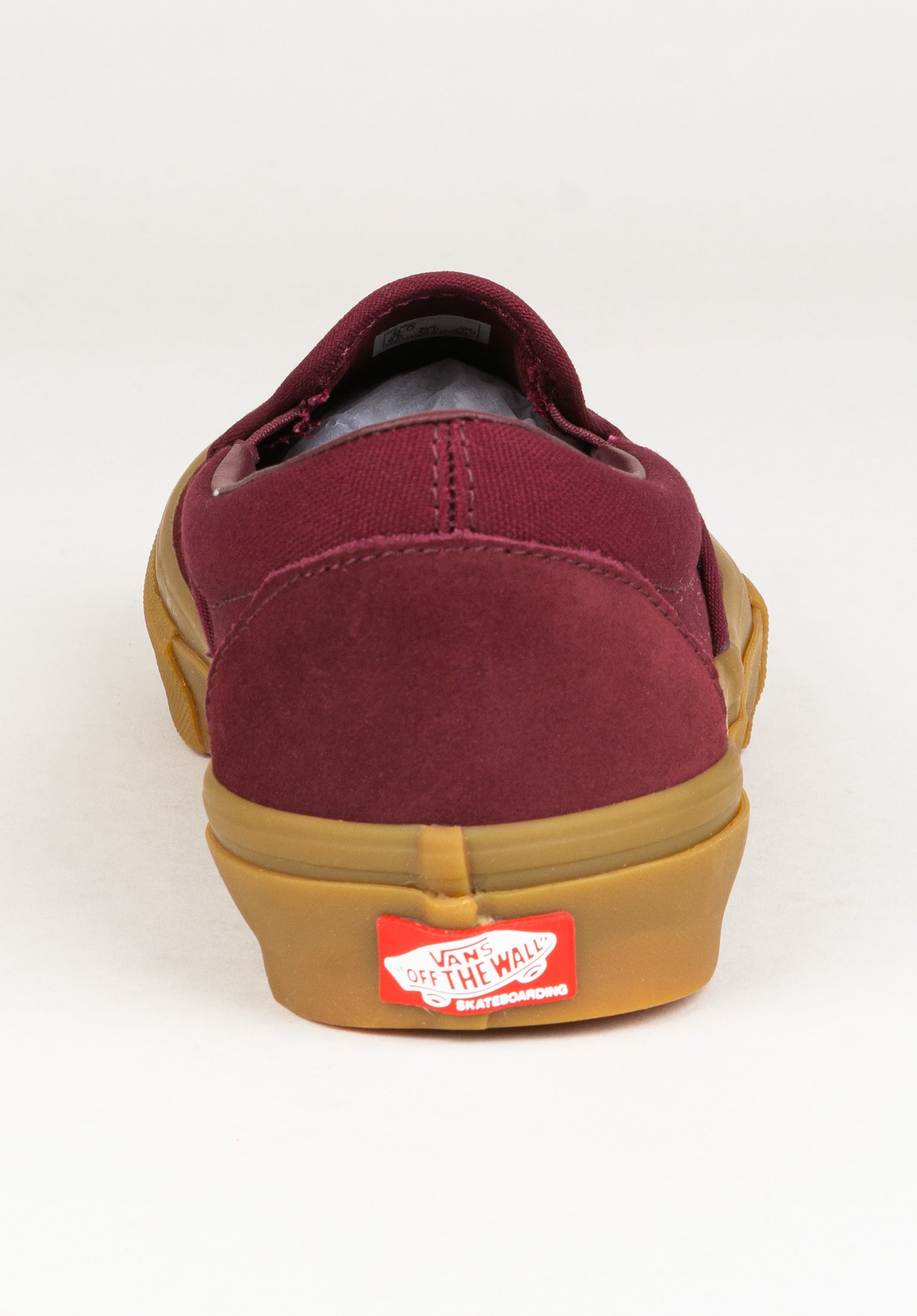 Skate Slip On Vans Mens Shoes in port gum for Men TITUS