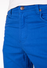 Skinny Fit royalblue Closeup1