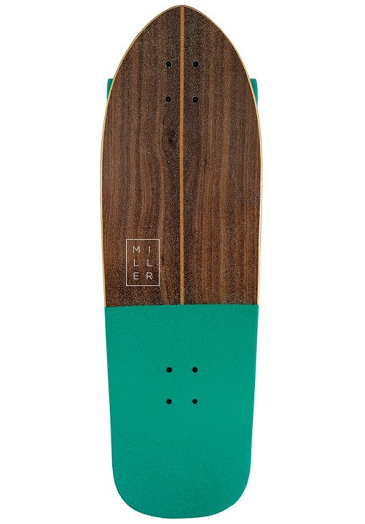 Soul Jade Surfskate 31.5" natural-blue Rueckenansicht