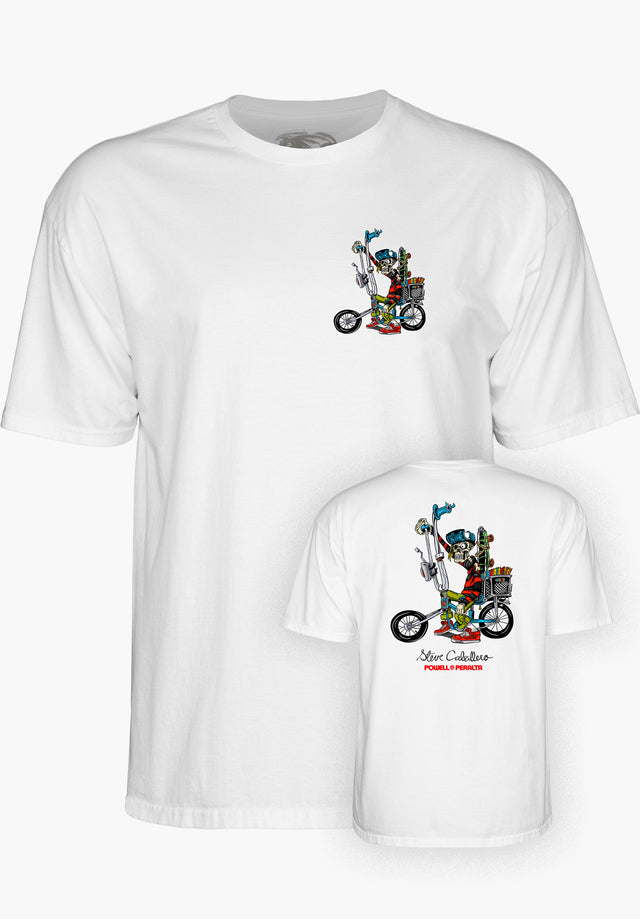 Steve Caballero Chopper Bike white Vorderansicht