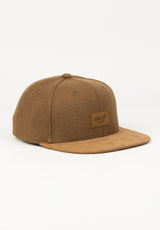 Suede 6-Panel lattebrown Vorderansicht