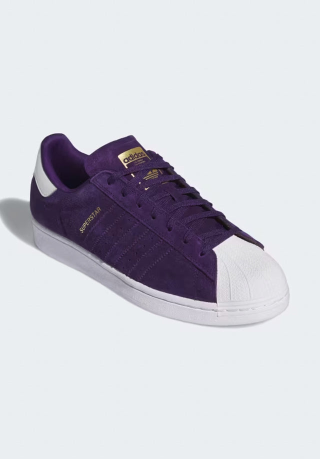 Superstar ADV collegiatepurple-zerometallic-goldmetallic Vorderansicht