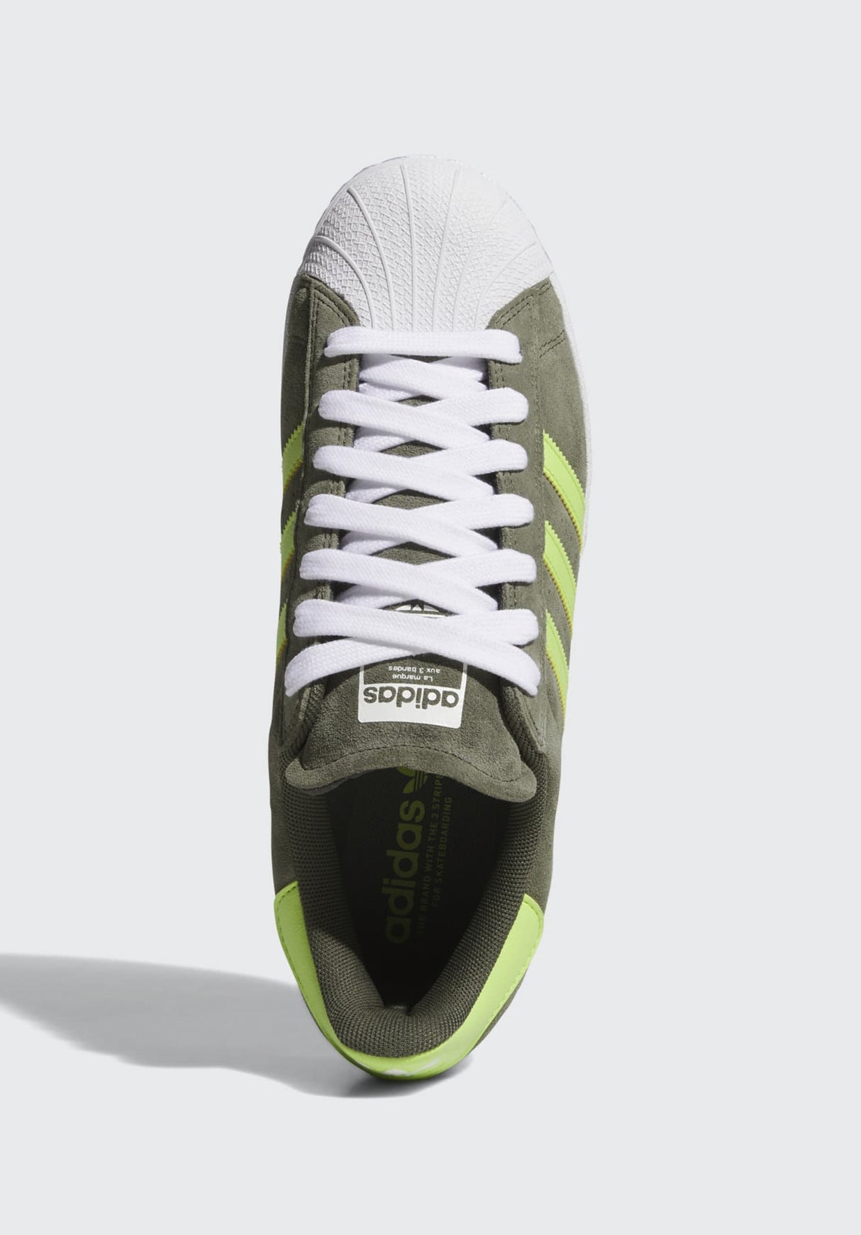 Superstar ADV olive-white-brown Closeup1