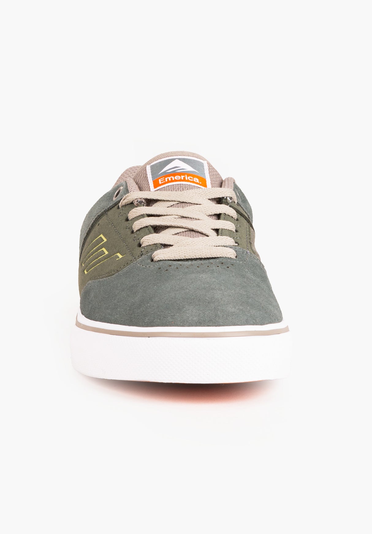 The Low Vulc grey-tan Rueckenansicht