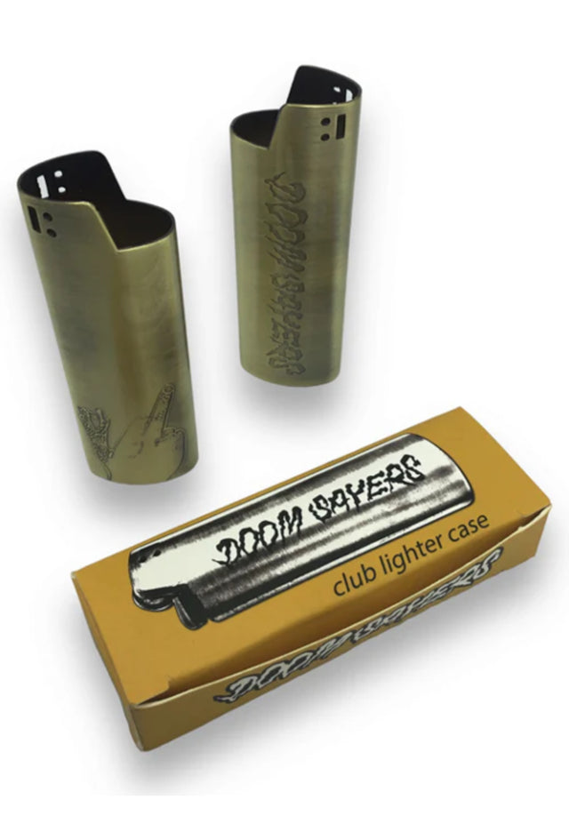 Up Yours Lighter Sleeve bronze Vorderansicht