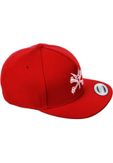 Vato Rat Snapback red Closeup2