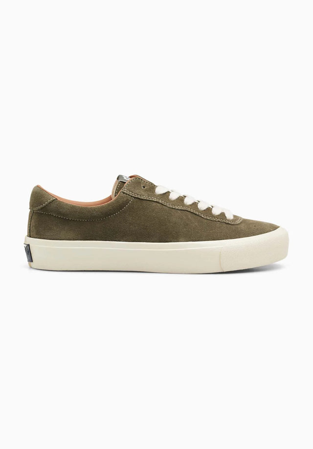 VM001 Suede Low newolive-white Vorderansicht