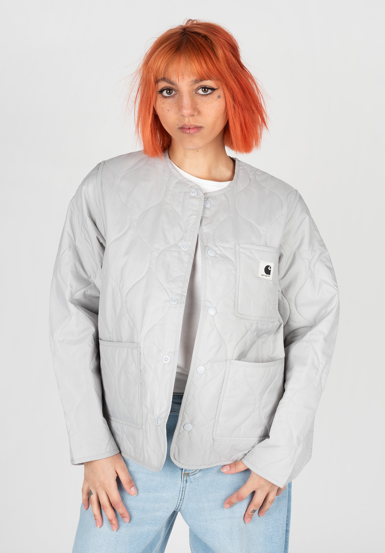 Carhartt jacket quilted lining best sale