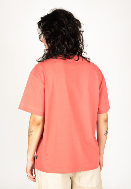 W Essential Tee pearlpink Rueckenansicht