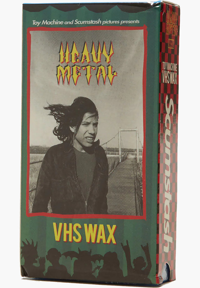 Wax V.H.S. Heavy Metal blue Vorderansicht