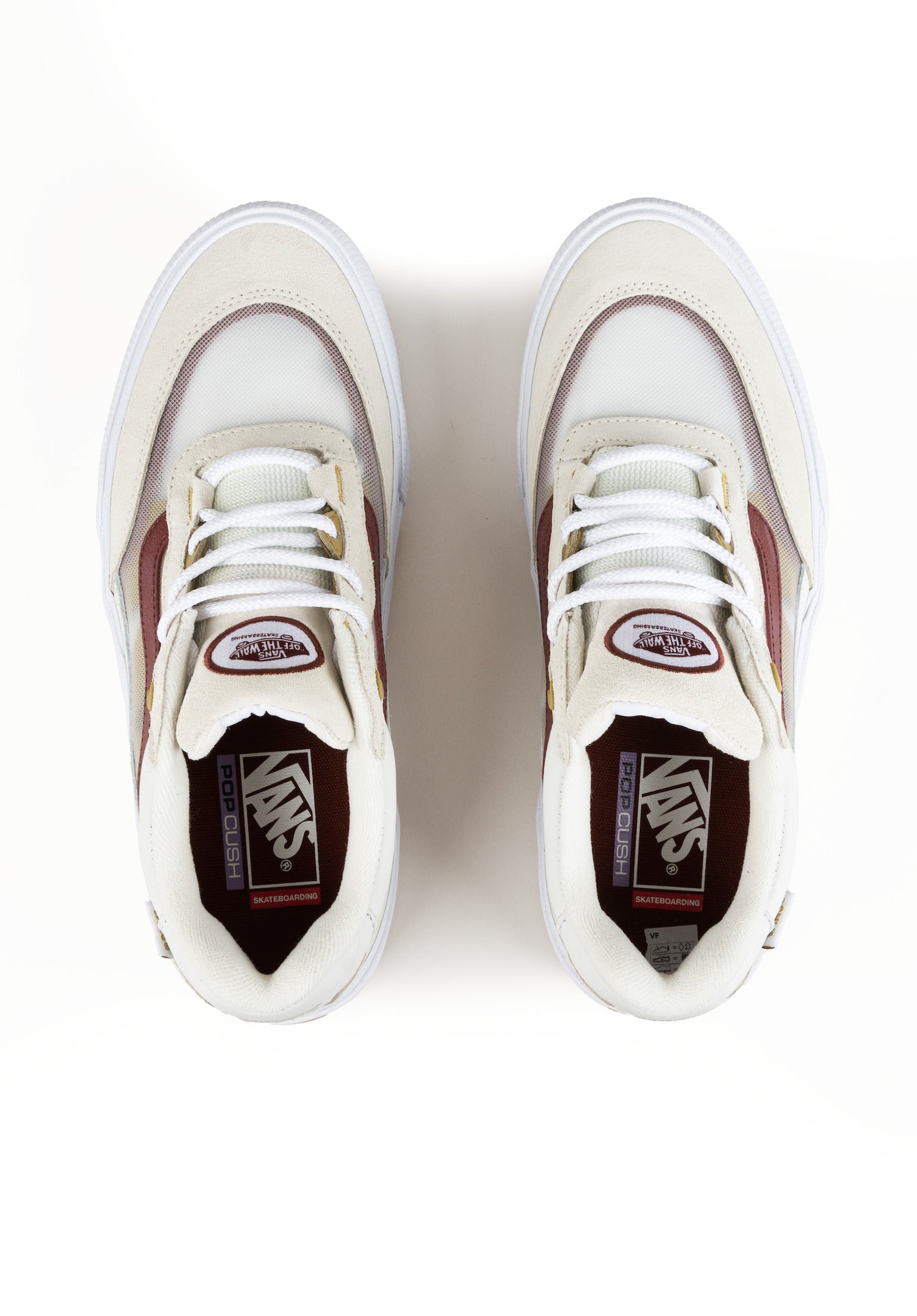 Wayvee Vans Mens Shoes in leather tan white for c TITUS