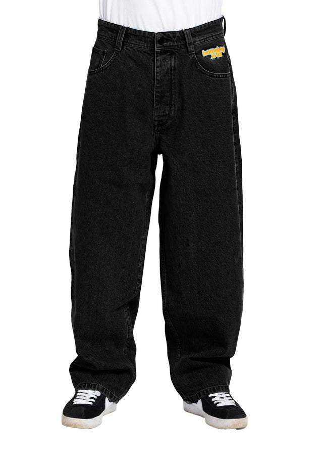 X-Tra Monster Denim washedblack Vorderansicht