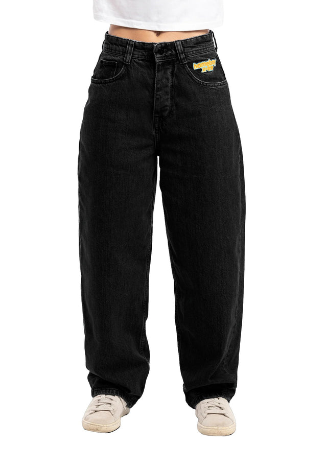 X-tra Monster Denim washedblack Vorderansicht