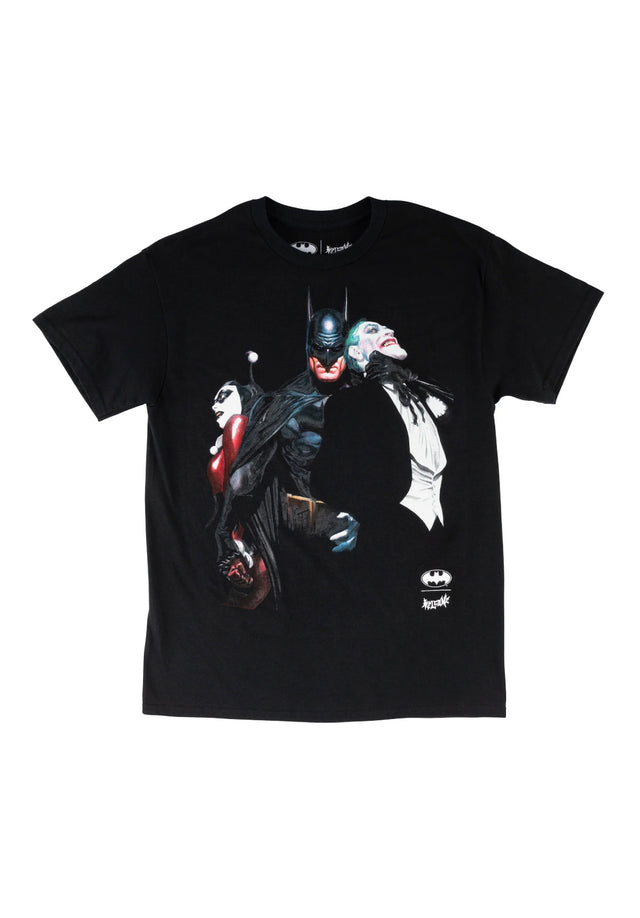 x Batman Harley & Joker black Vorderansicht