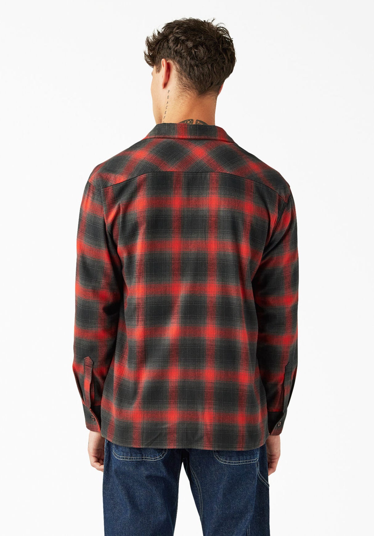 x Spitfire Flannel redochre Rueckenansicht