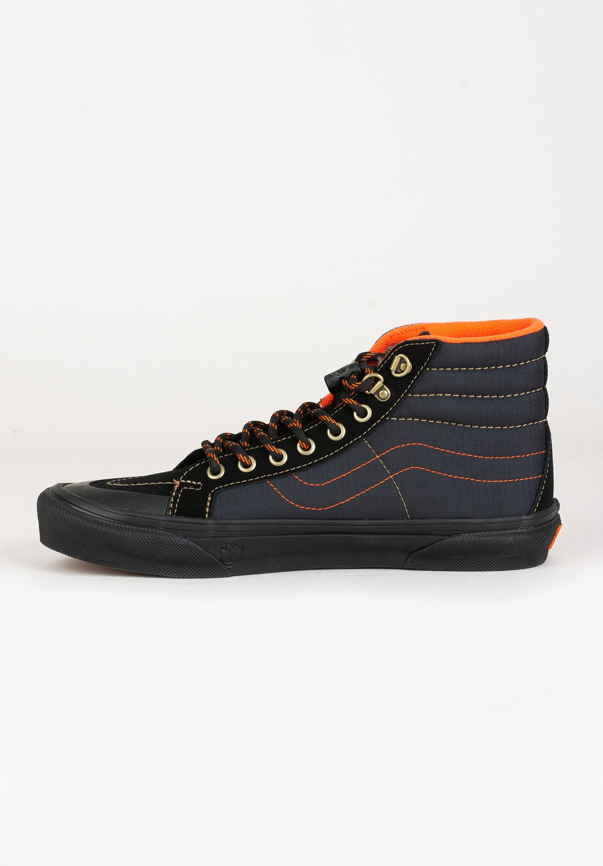 x Spitfire SK8-HI spitfireblack-flame Oberansicht