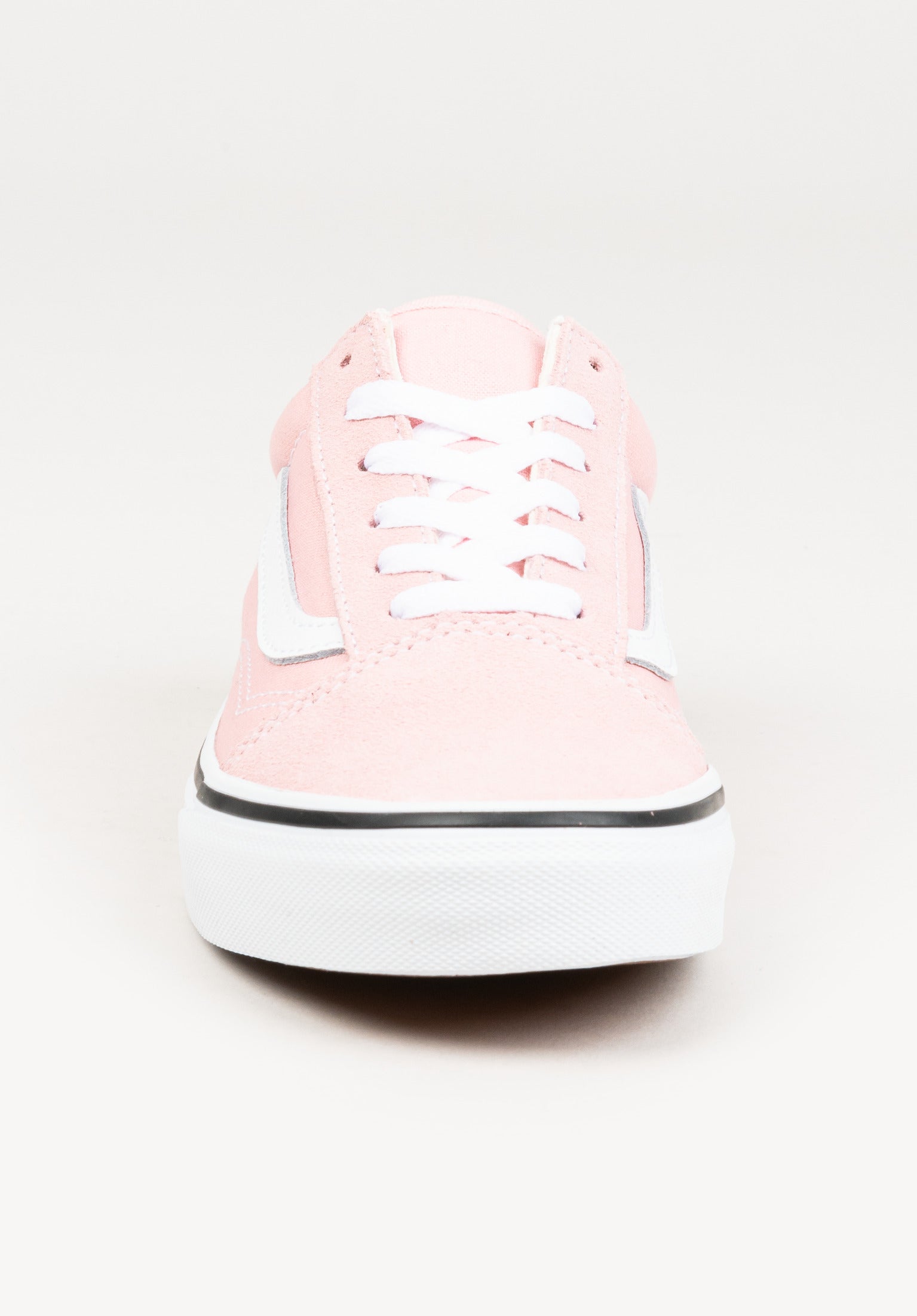 Old Skool Kids Girls Vans Kids Shoes in powderpink truewhite for