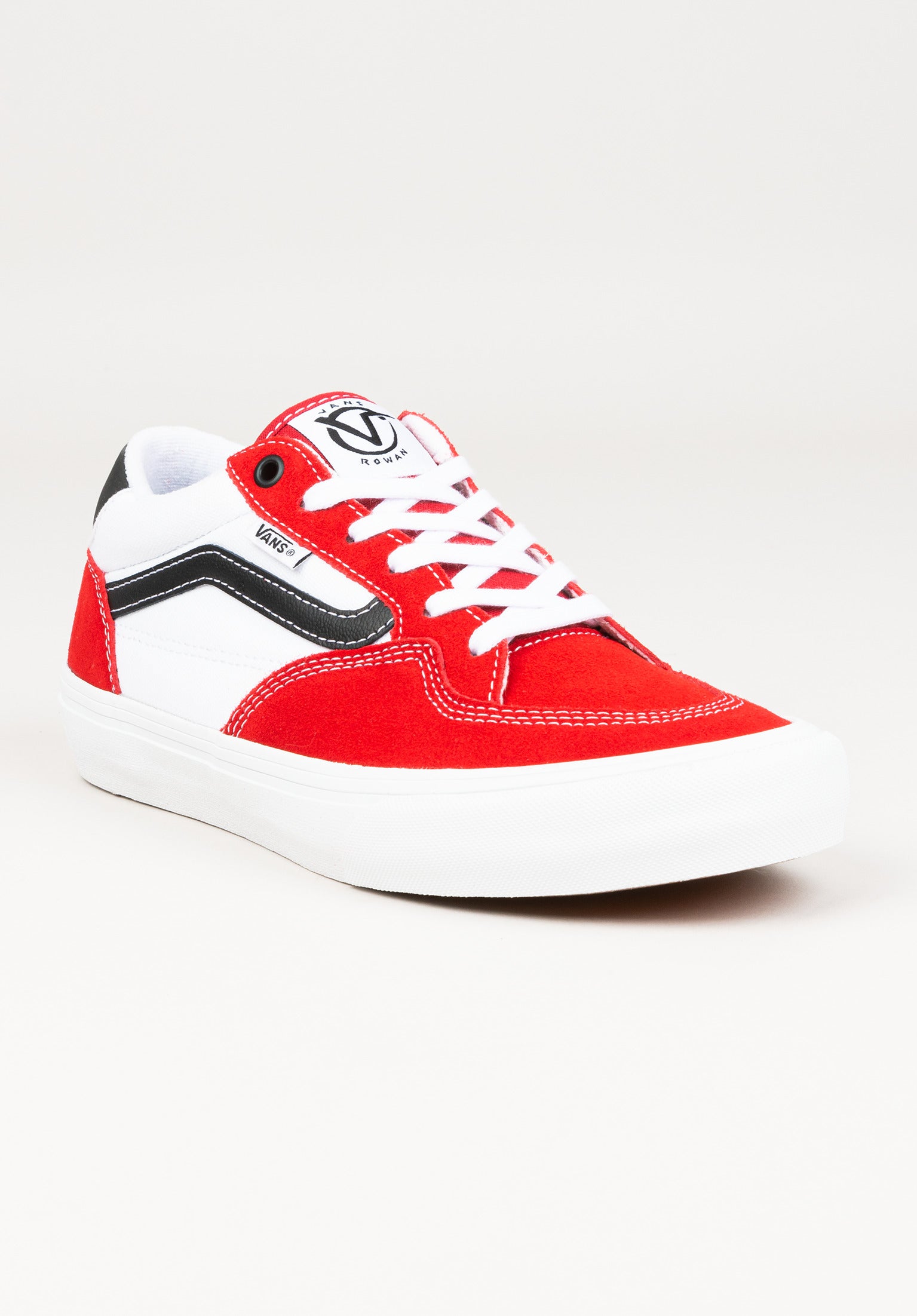 Red vans hot sale mens shoes