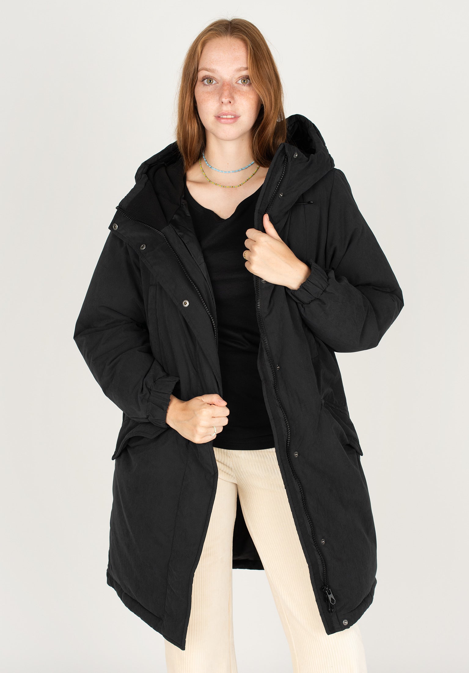 Sleepi Puff Parka Volcom Veste d hiver en black pour Femme TITUS