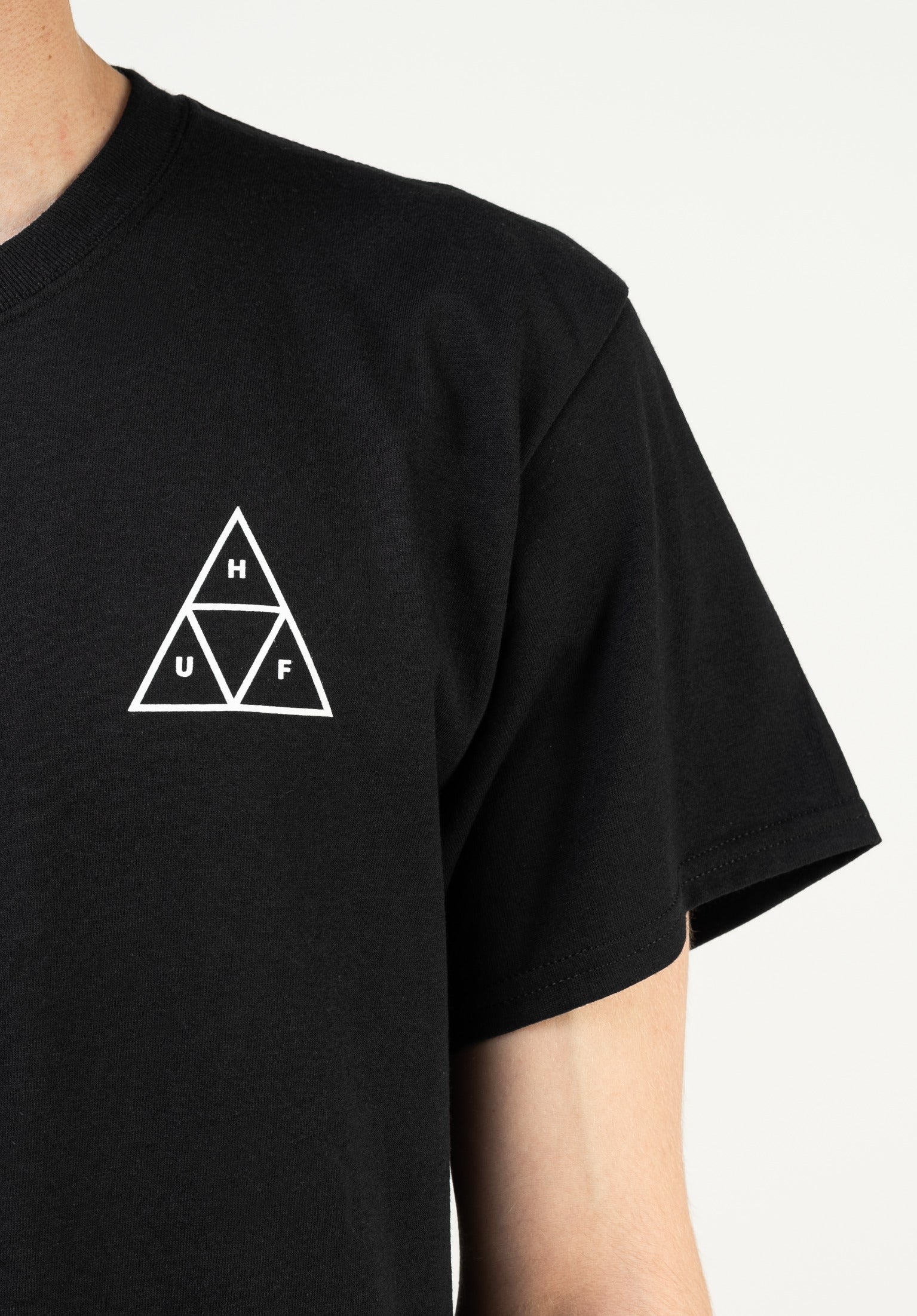 Huf t shirt black new arrivals