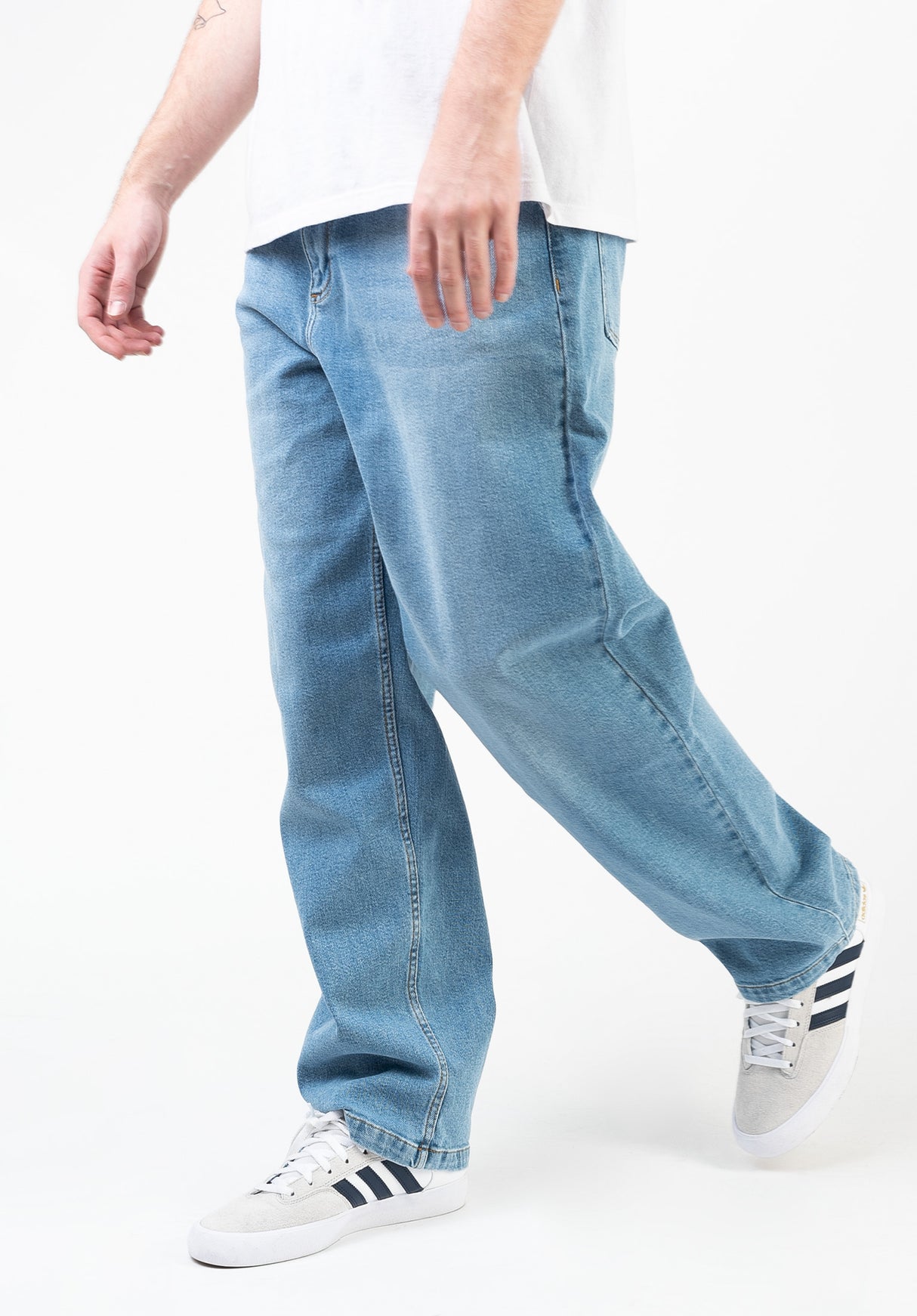 Pantalones Reell Baggy Azul Para Hombre